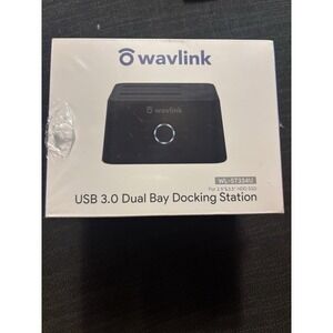 Wavlink Dual Bay External Hard Drive Docking Station USB 3.1 to SATA I/II/III‎